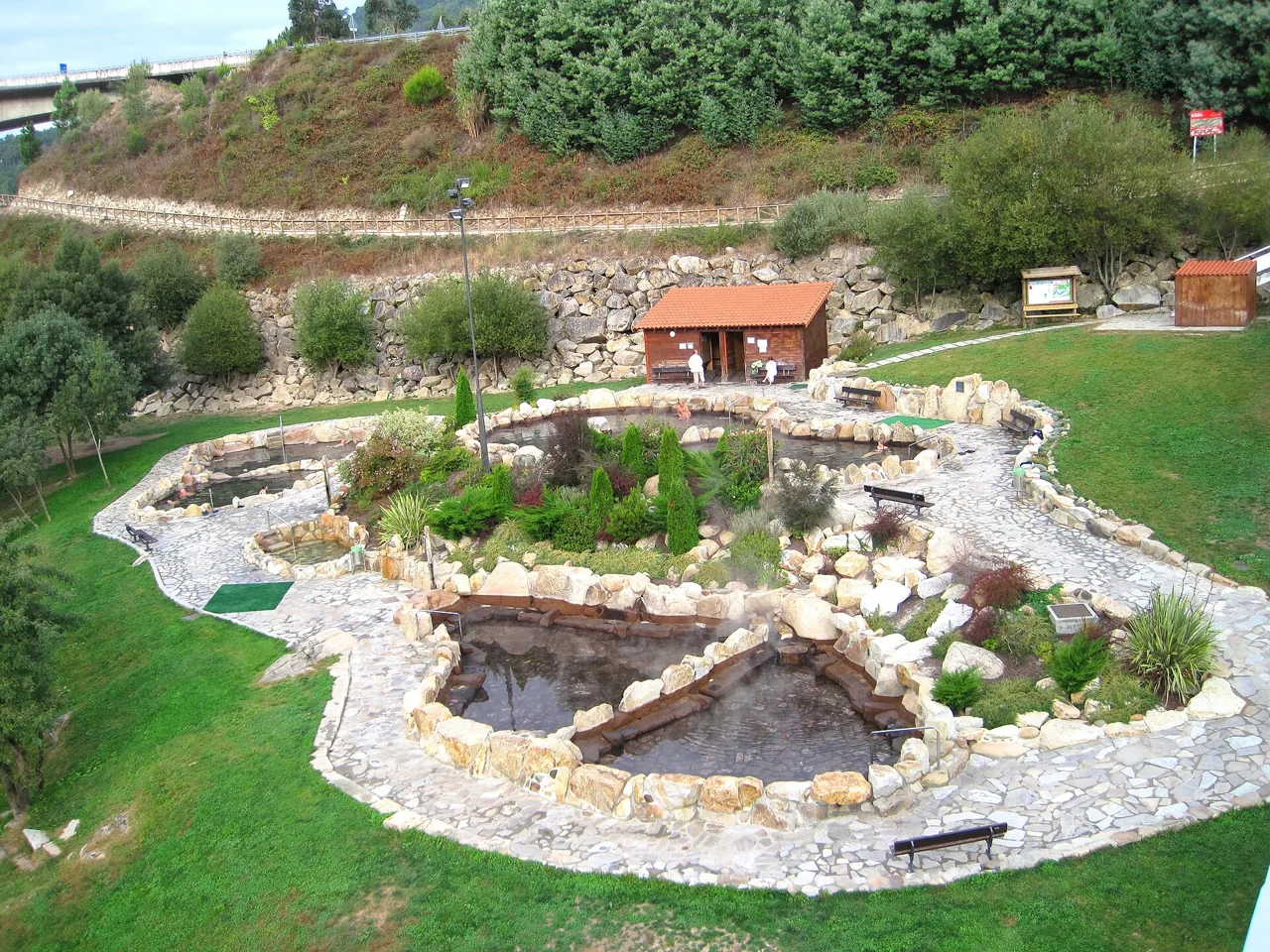 Pozas de Burga de Canedo en Outariz, Ourense
