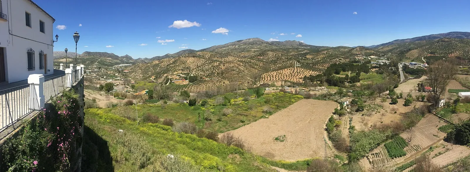Vista panorámica desde el Balcón del Adarve
