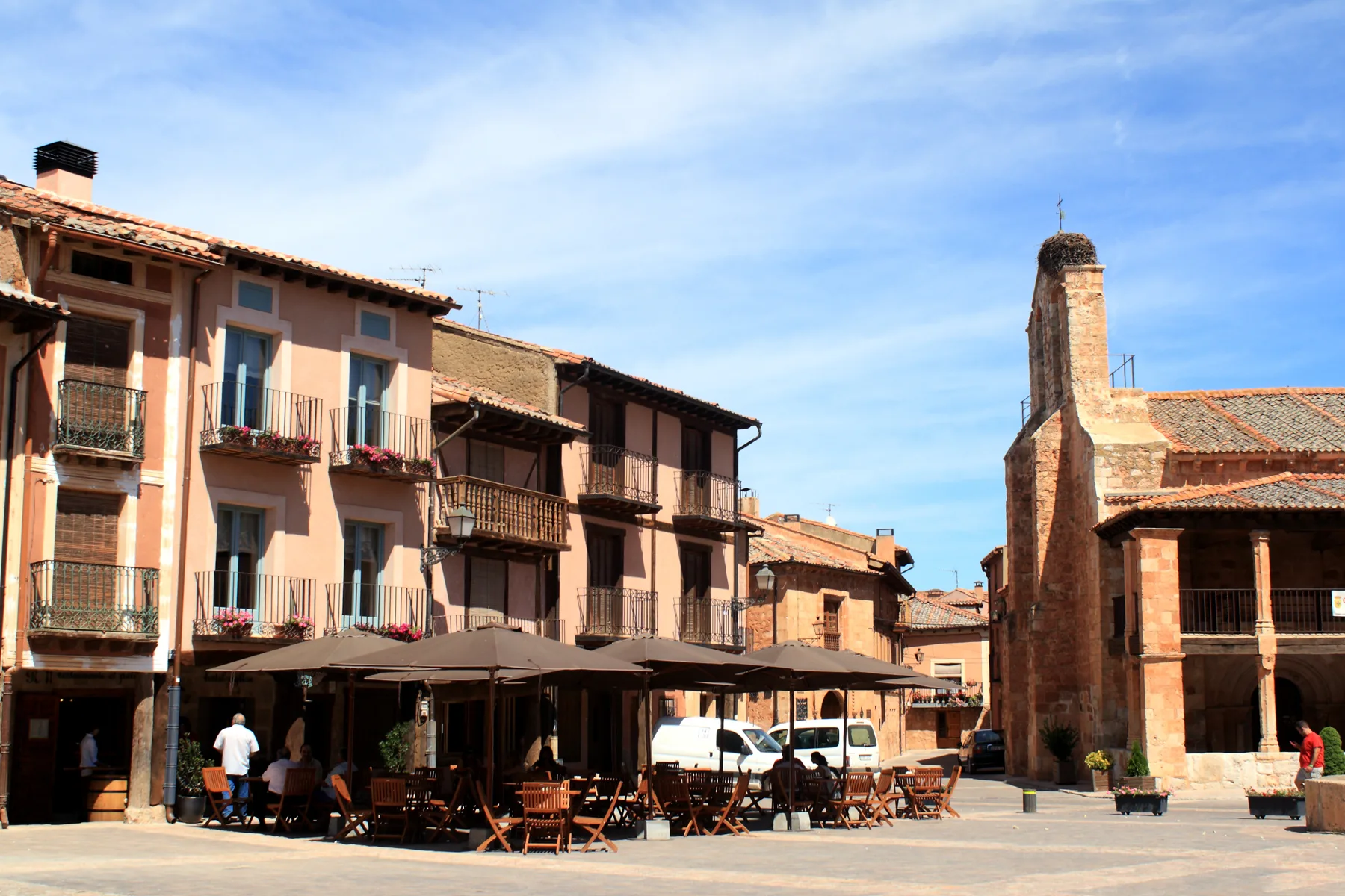Plaza Mayor porticada de Ayllón