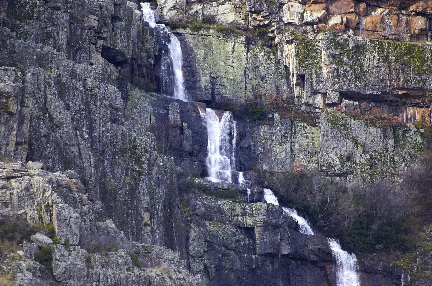 Cascada de las Chorreras de Despeñalagua en Valverde de los Arroyos