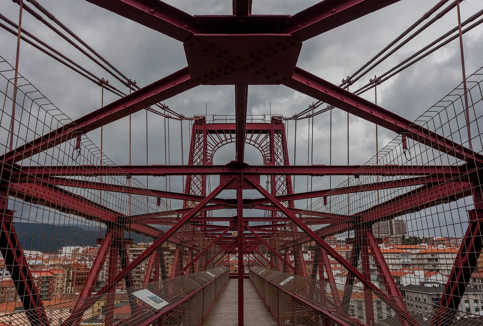 Pasarela superior del Puente de Vizcaya