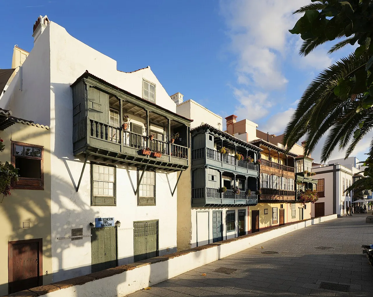 Balcones de la Avenida Marítima en Santa Cruz de La Palma