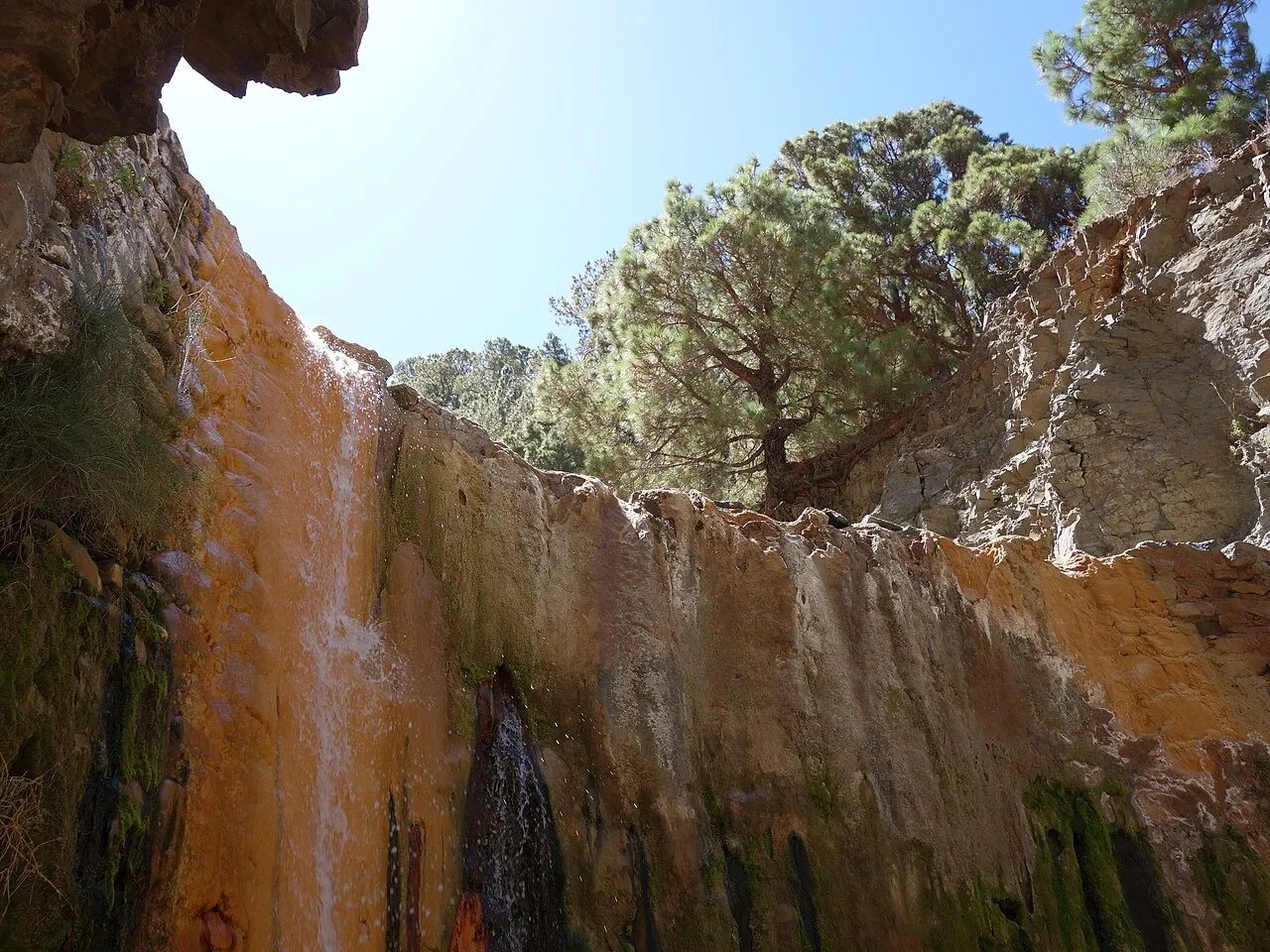 Cascada de Colores en la Caldera de Taburiente