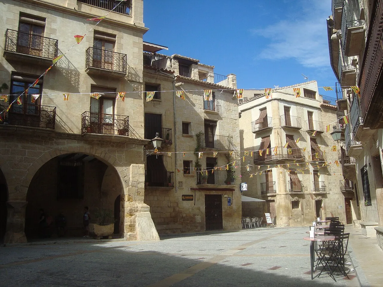 Plaza de España de Calaceite