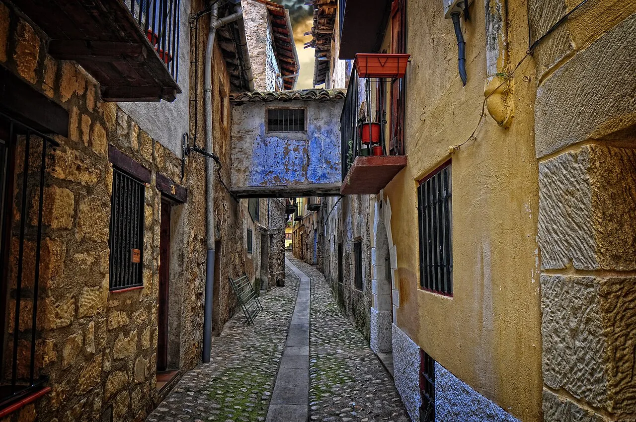 Calle medieval de Valderrobres