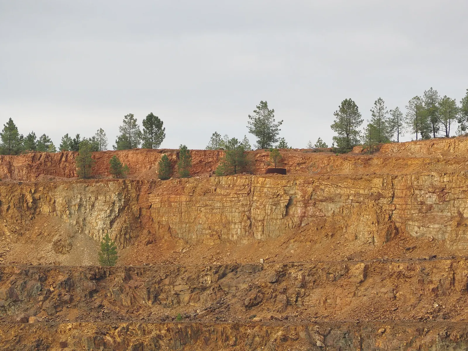 Corta Atalaya en Minas de Riotinto