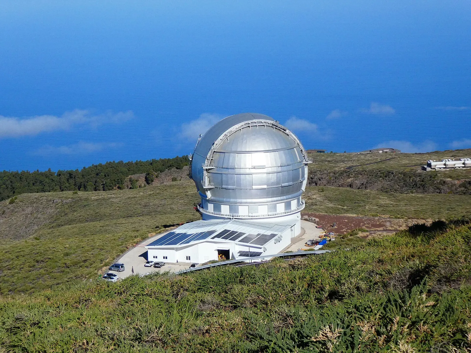 Cúpula del Gran Telescopio Canarias