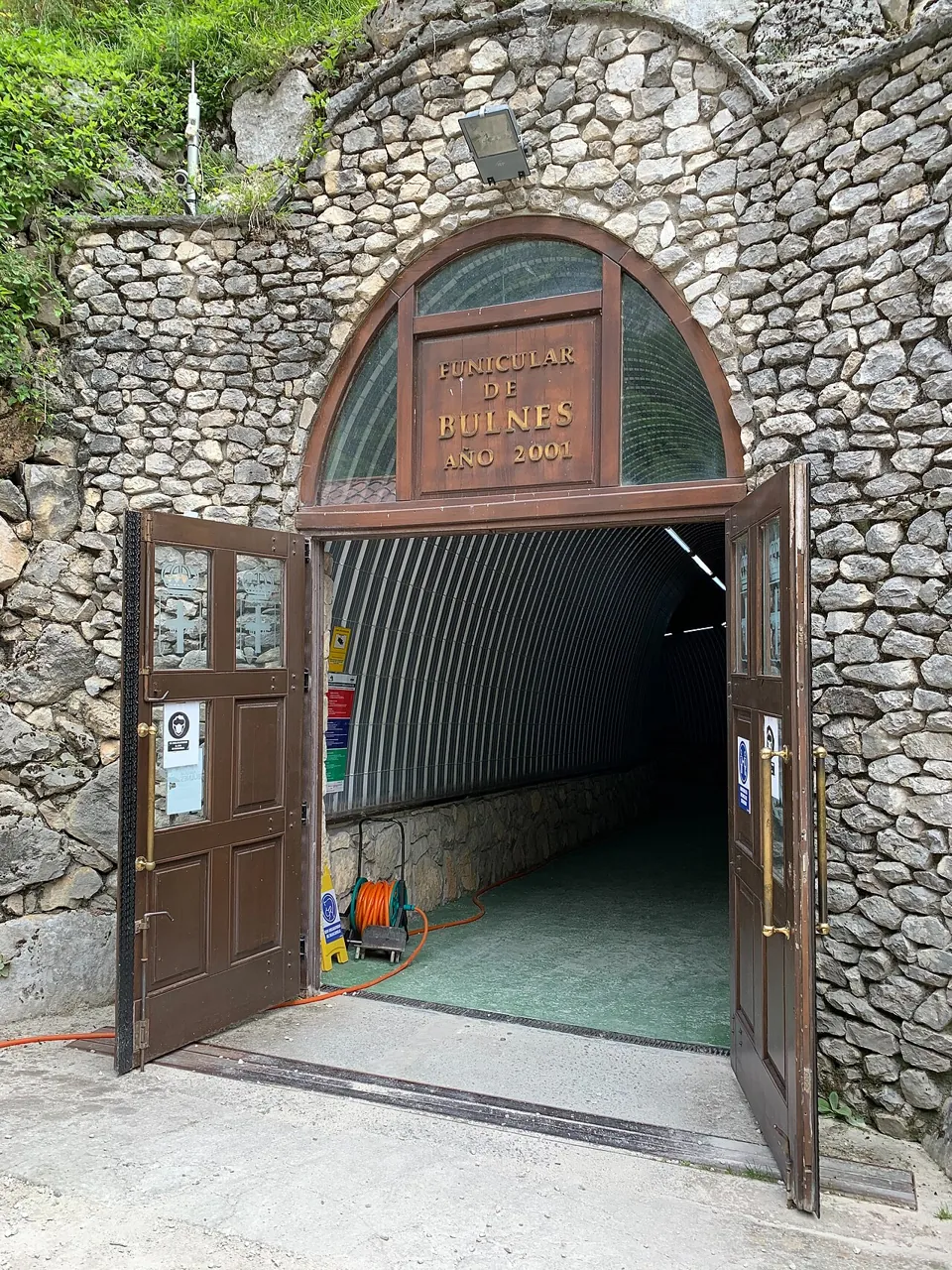 Funicular de Bulnes en Poncebos