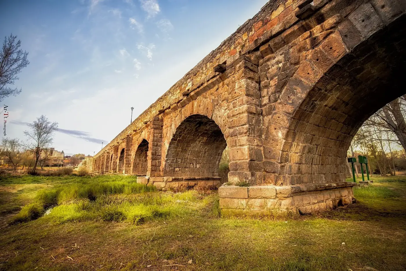 Arcos del puente romano de Salamanca
