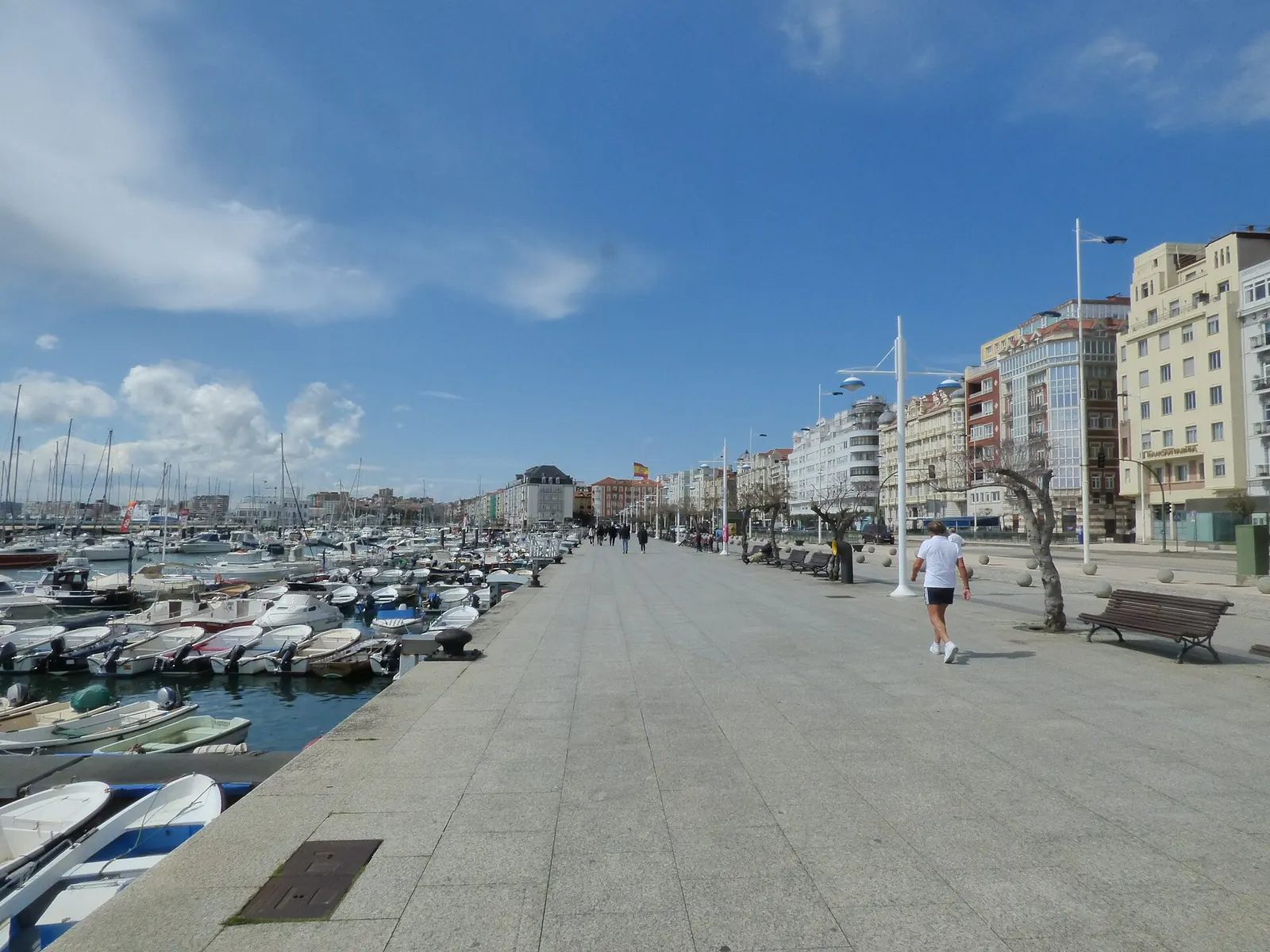 Paseo de Castelar y Puertochico en Santander