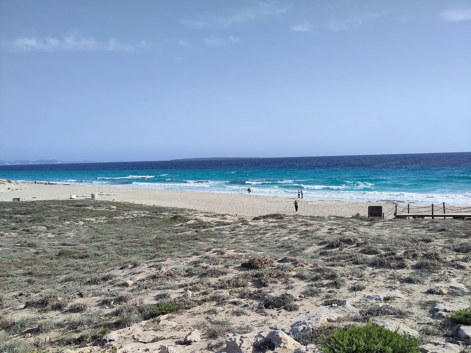 Playa de Llevant en Formentera