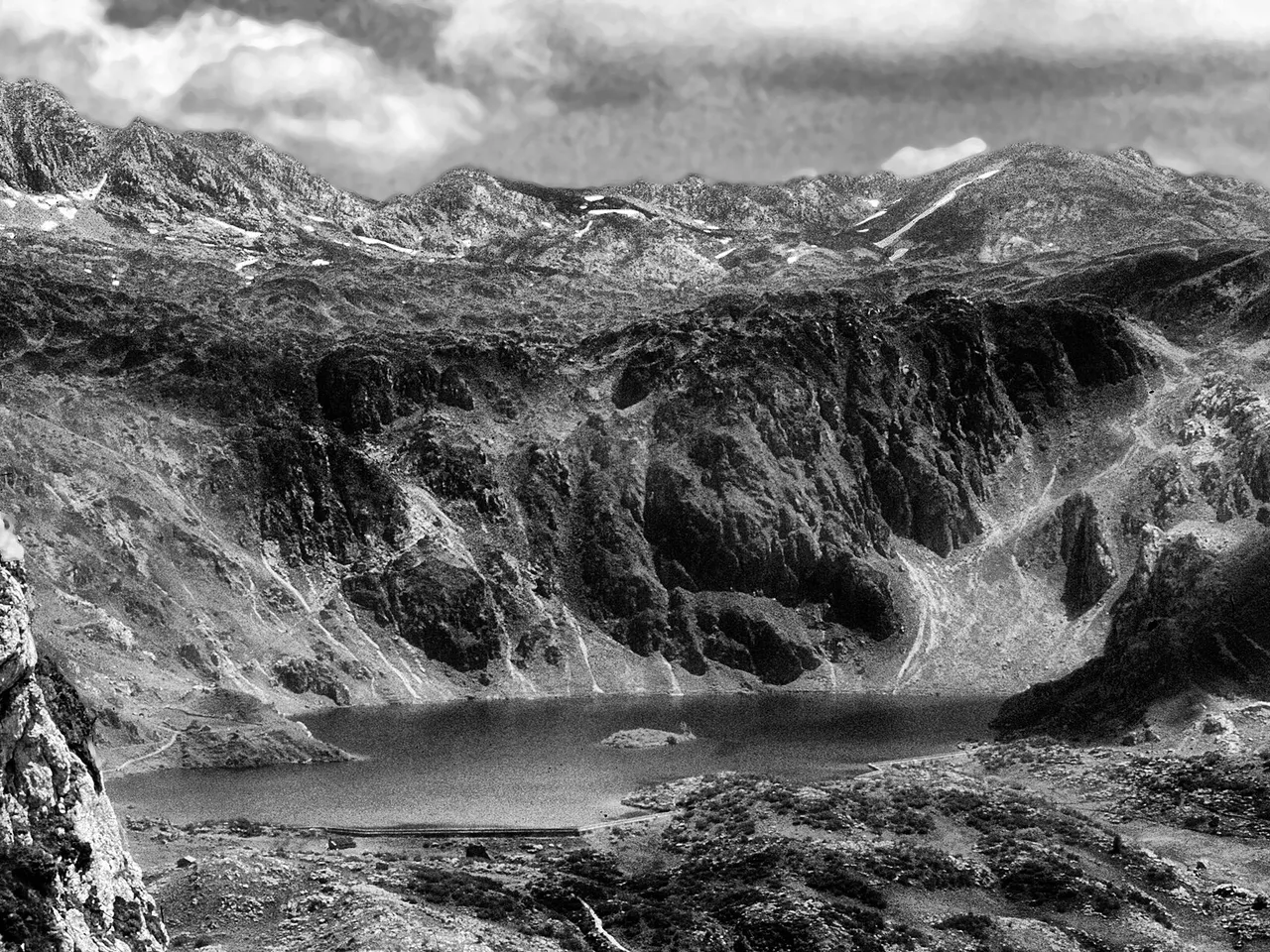 Lago del Valle en Somiedo
