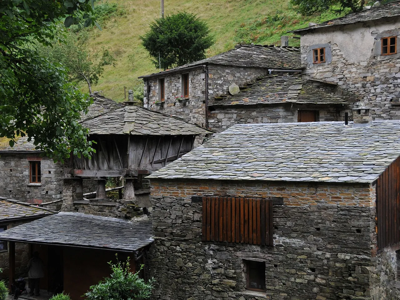 Zona del molino de Taramundi
