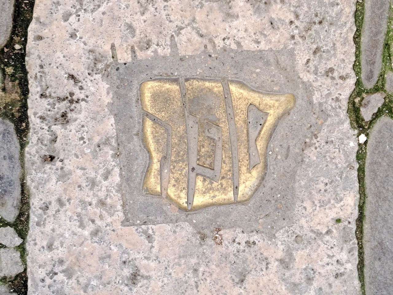 Placa del camino de Sefarad