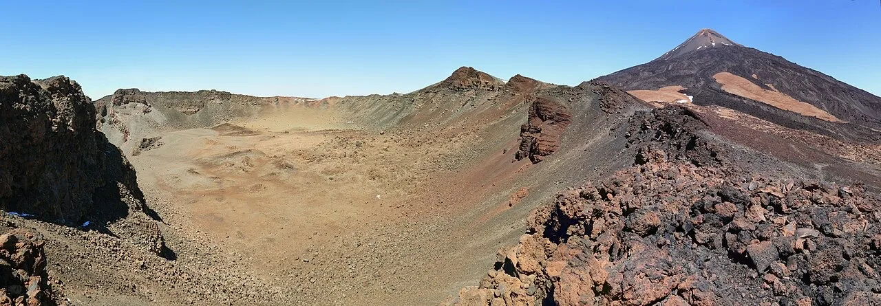 Cráter del Pico Viejo junto al Teide