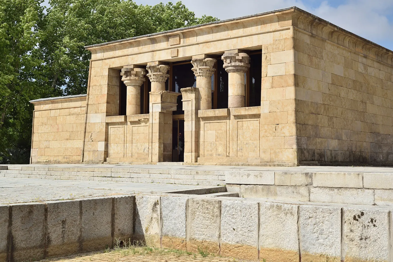 Templo de Debod en el Parque del Oeste