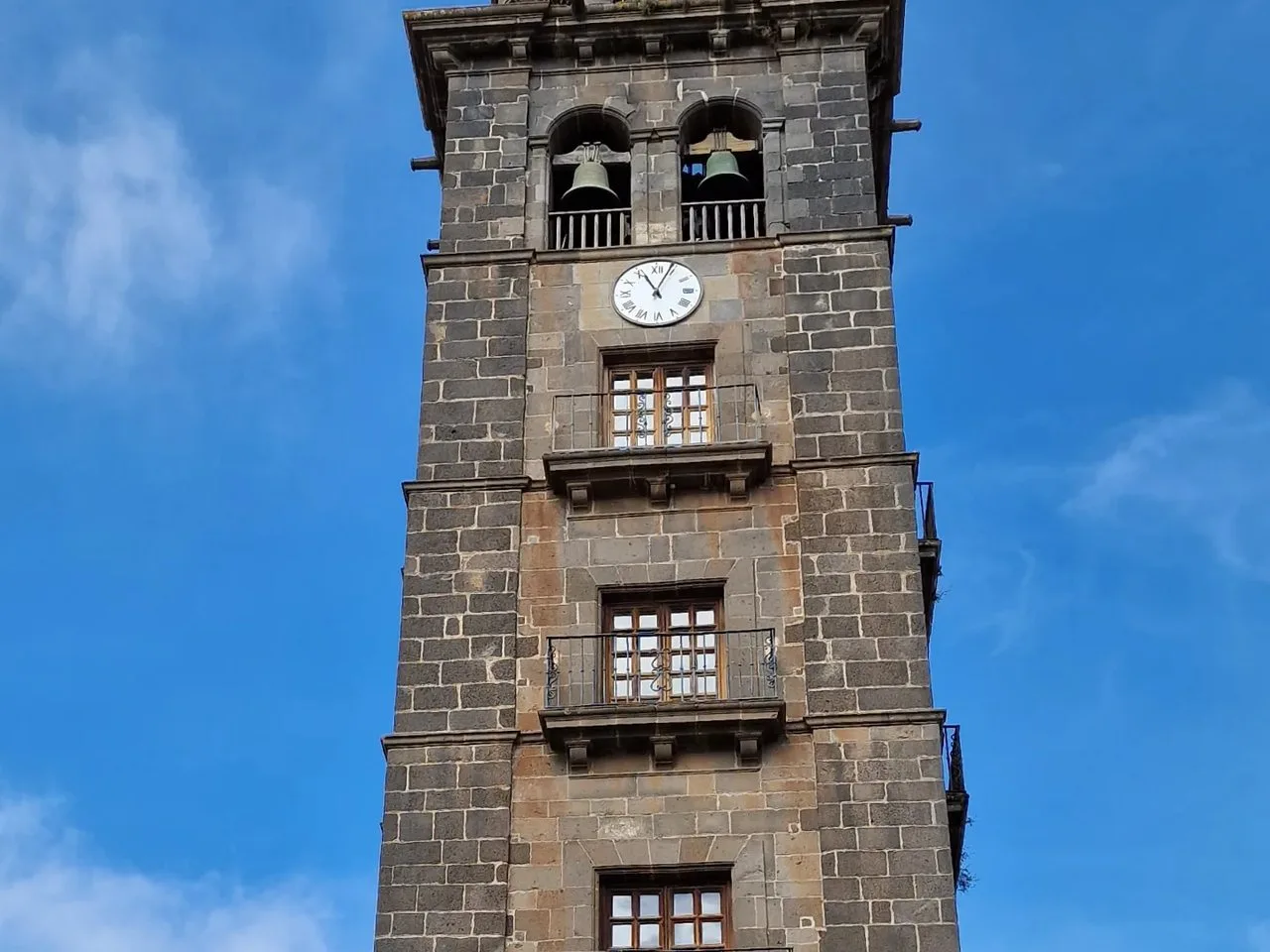 Torre de la iglesia de la Concepción en San Cristóbal de La Laguna