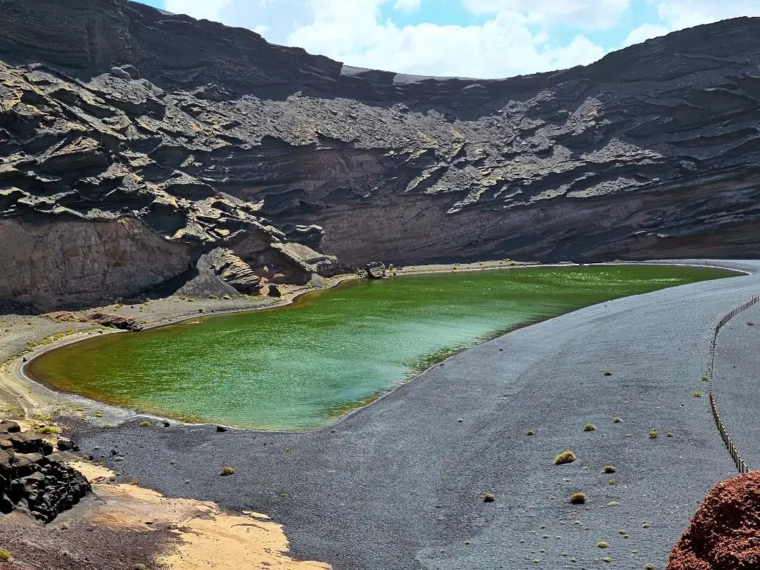 Charco de los Clicos en El Golfo, Lanzarote