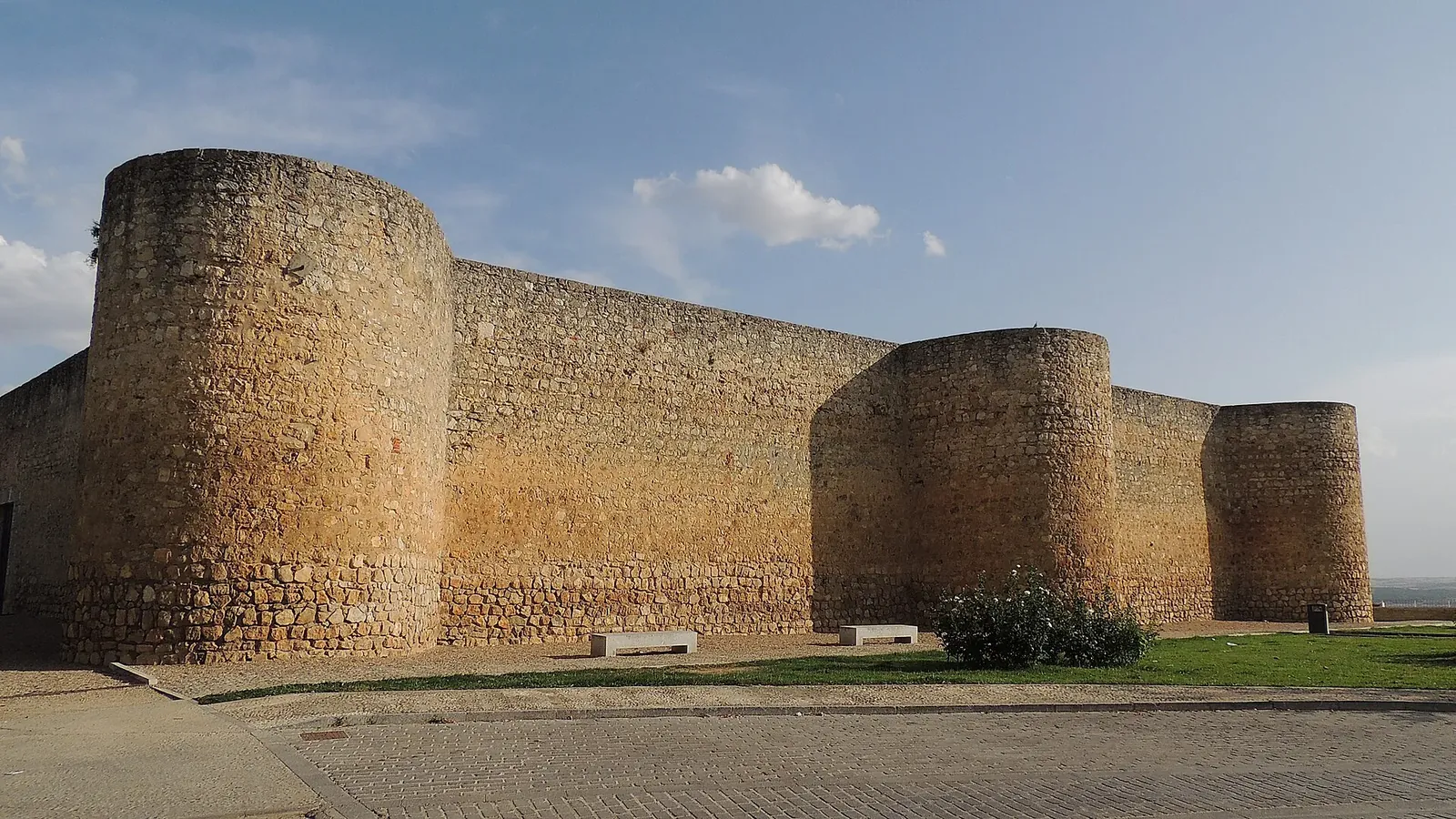 Murallas y torres del alcázar de Toro