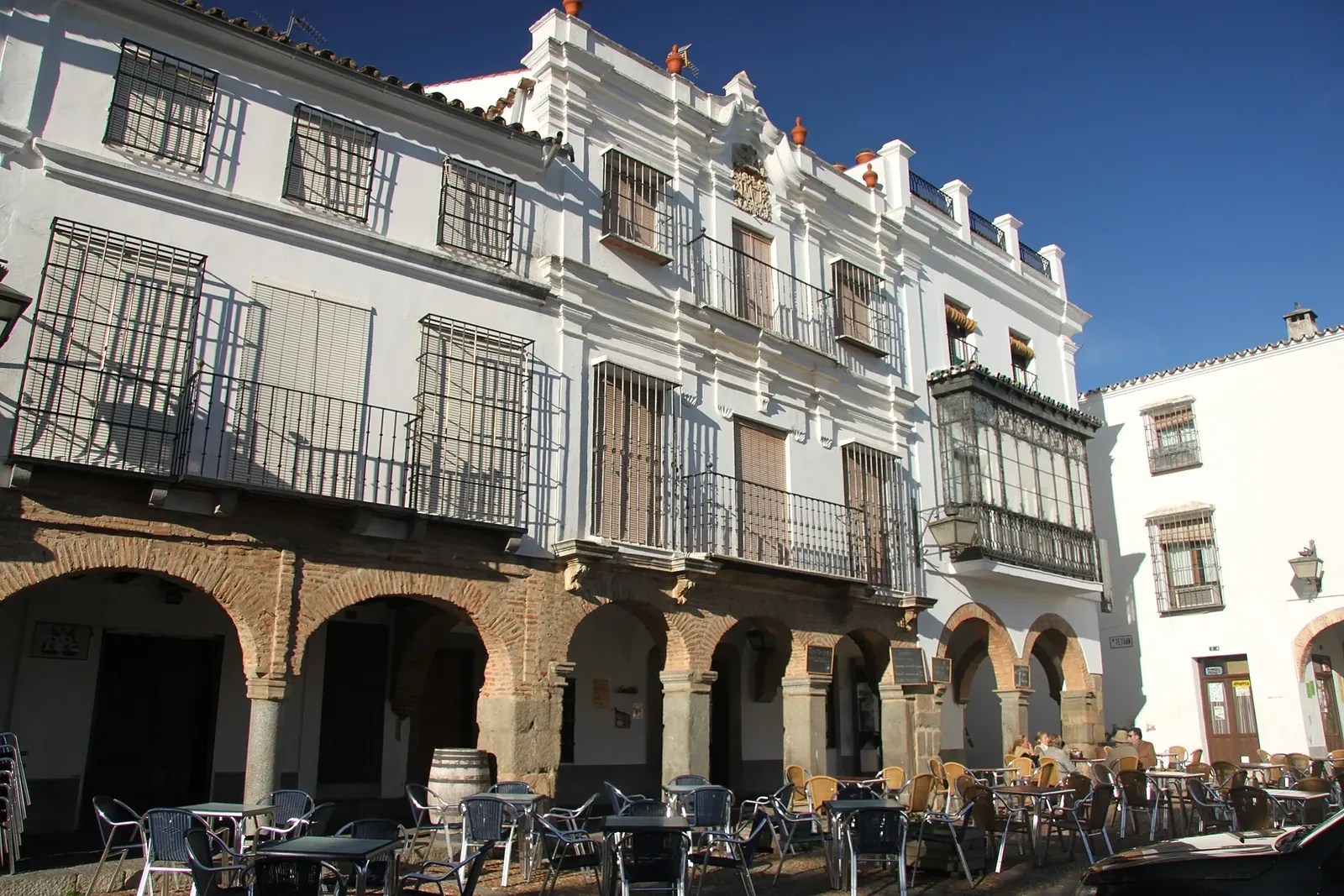 Edificios de la Plaza Mayor de Zamora