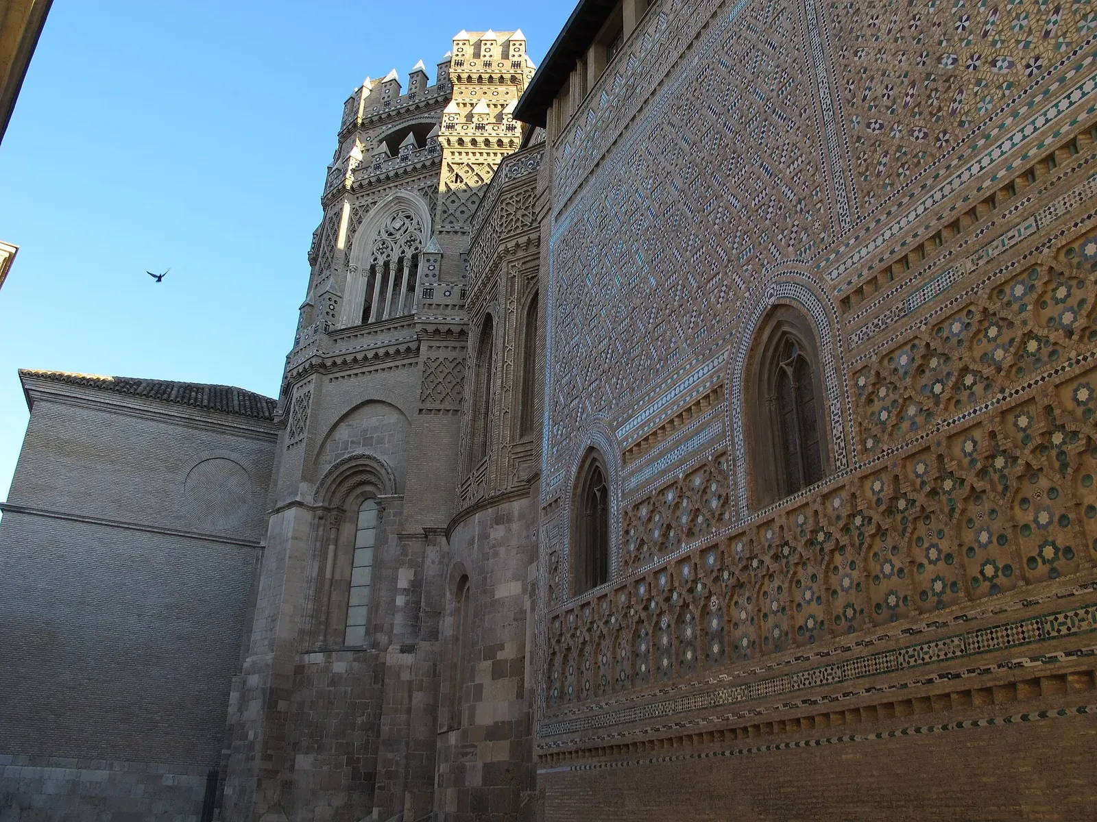 Muro mudéjar de La Seo de Zaragoza