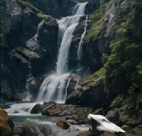 Cascada de la Cola de Caballo en el Parque Nacional de Ordesa
