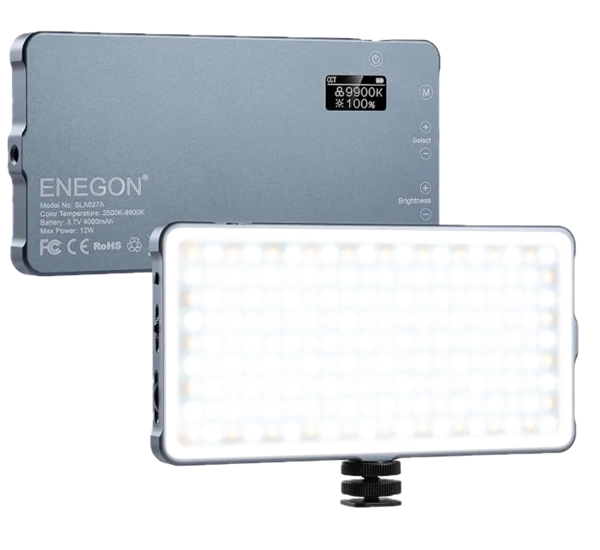 Foco LED portátil potente para vídeo