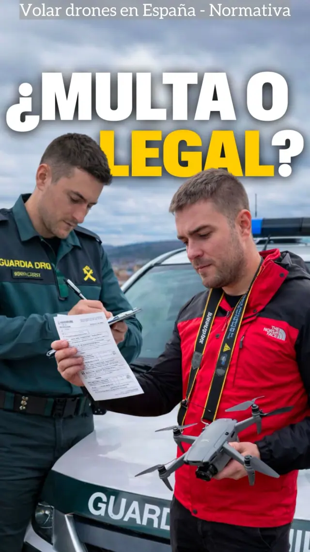Cómo volar un dron de forma legal en España sin arriesgarte a una multa
