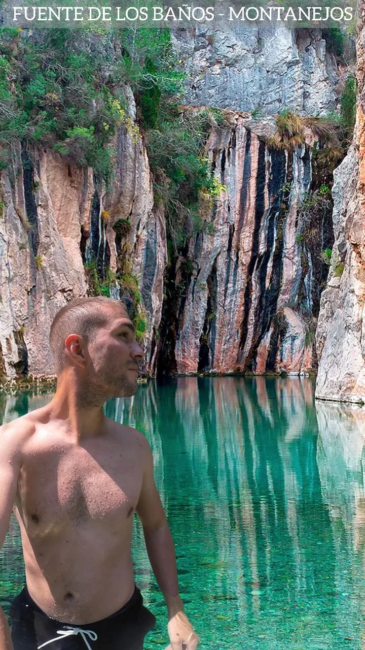 Fuente de los Baños de Montanejos: aguas termales a 25°C todo el año