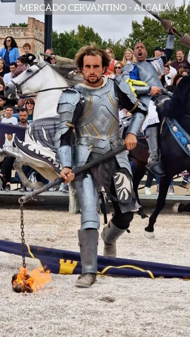 Mercado Cervantino de Alcalá de Henares: torneo y ambiente medieval