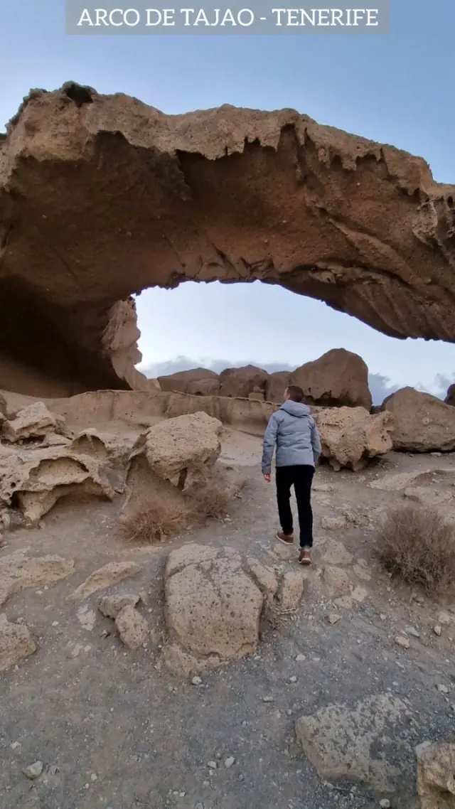 Arco de Tajao: la formación rocosa más fotogénica del sur de Tenerife
